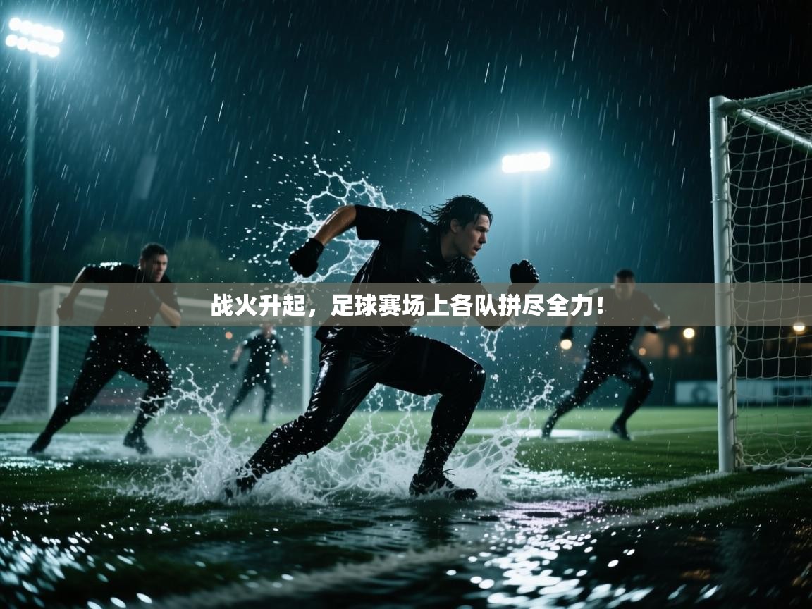 战火升起，足球赛场上各队拼尽全力！